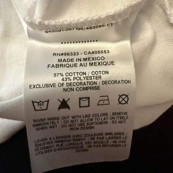 NWT Nike Dri-fit WNBA Men’s White Tee Shirt Orange Player $35 - Picture 5 of 5